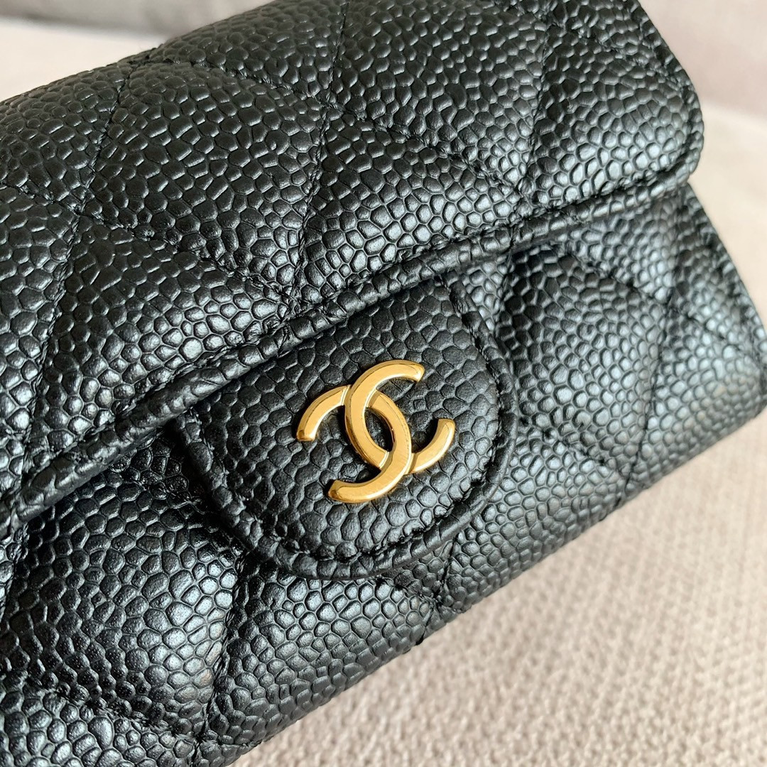 Ch**el CF CLASSIC FLAP COIN PURSE CARD HOLDER