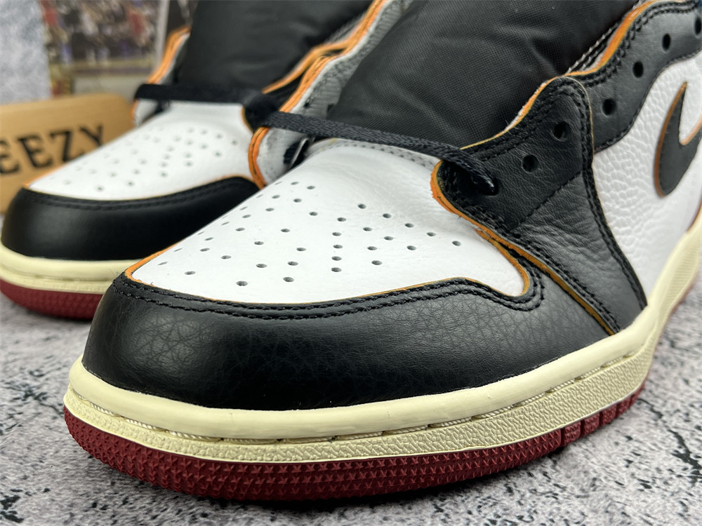 UA UNION x AIR JORDAN 1 RETRO HIGH OG NRG BLACK TOE