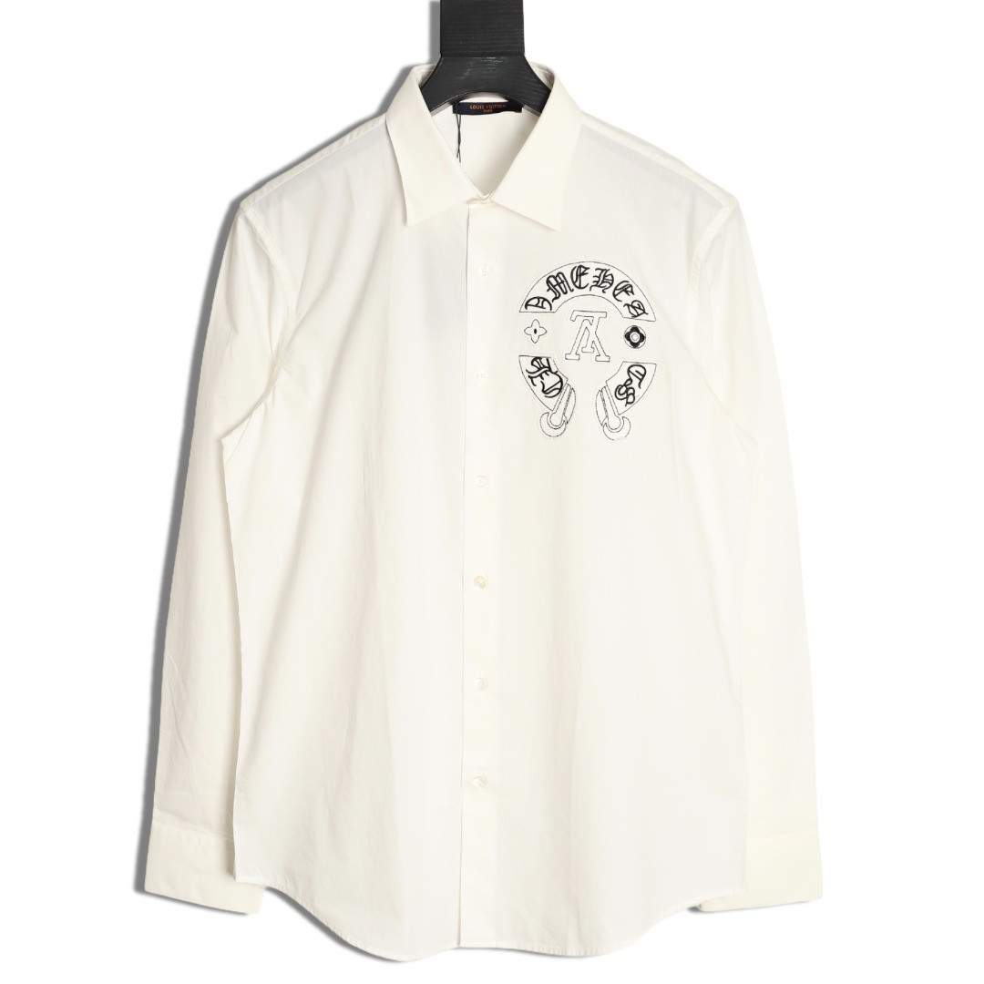 L0vis Vvtt0n x Ch*0me He**ts Long-sleeved Shirts