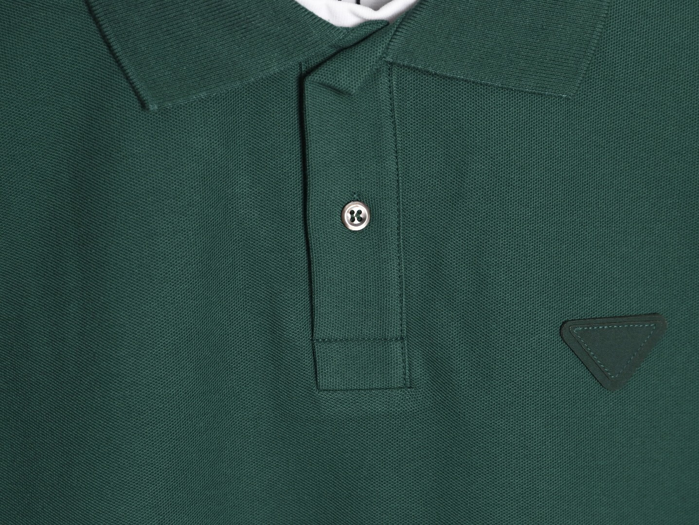 Pra*a Long-sleeved Polo Shirt