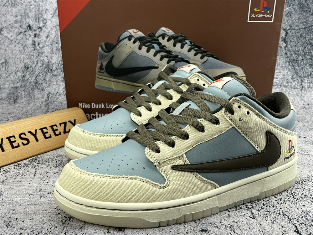 UA NIKE TRAVIS SCOTT X PLAYSTATION X DUNK LOW