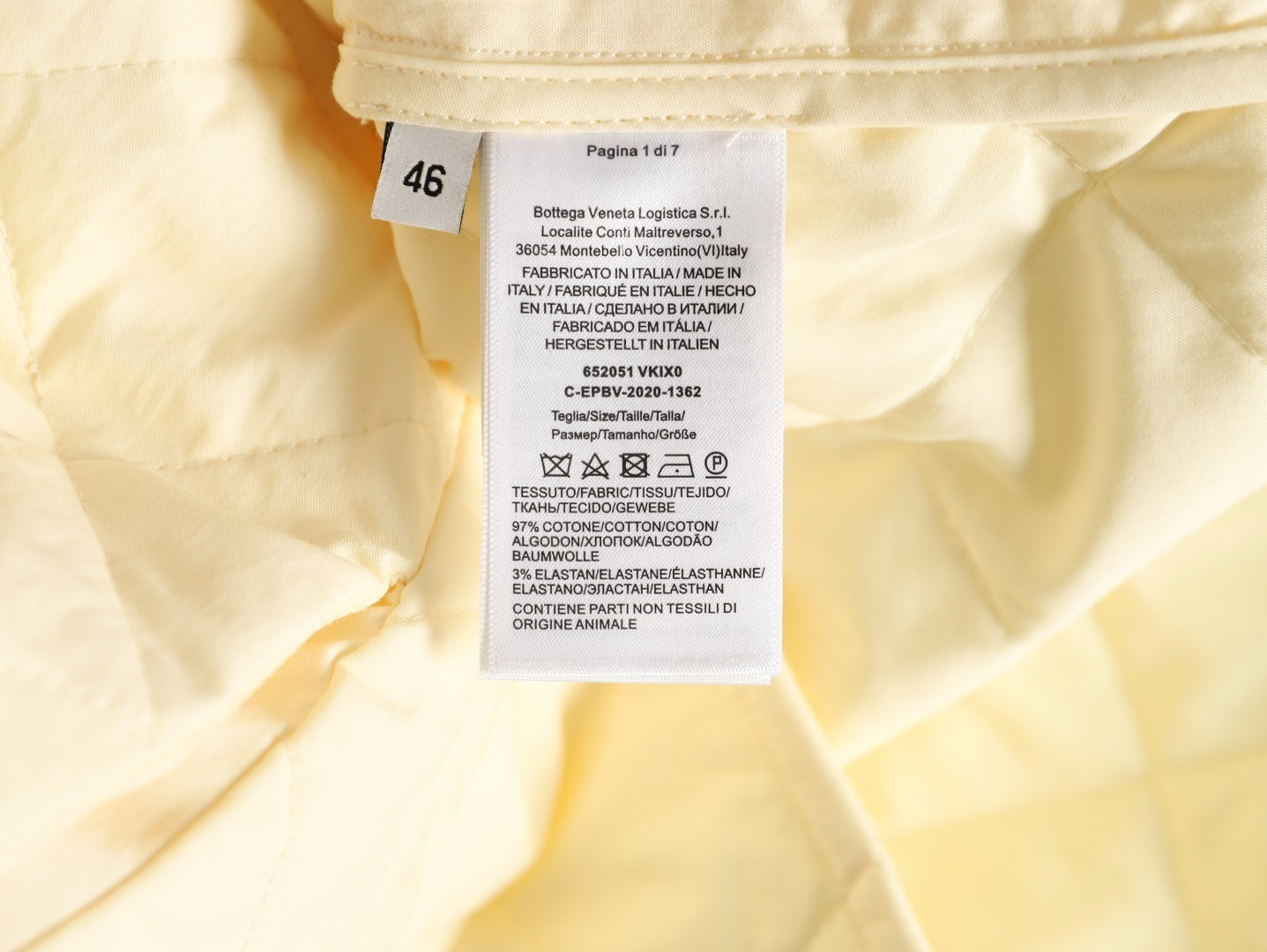 B0tt*ga Ven*ta BV Cotton Jacket