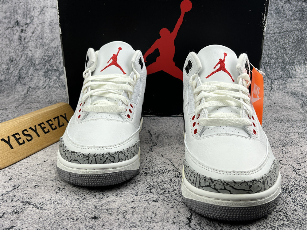 UA AIR JORDAN 3 RETRO "WHITE CEMENT REIMAGINED"