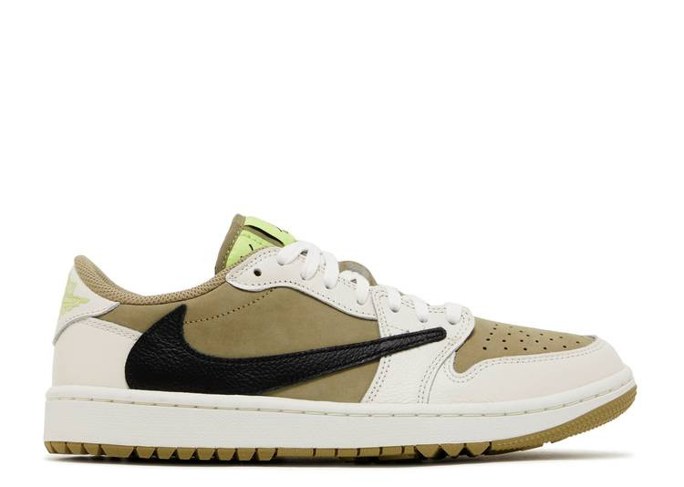 UA TRAVIS SCOTT X AIR JORDAN 1 LOW GOLF 'NEUTRAL OLIVE'