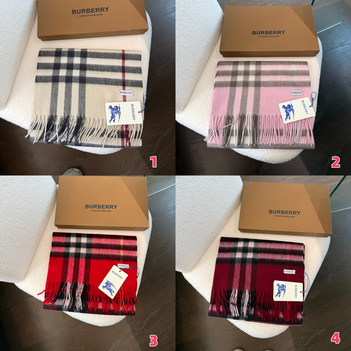 Bv*b*rry scarf 30x180cm
