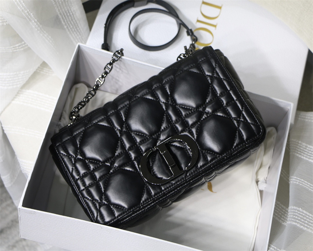 MEDIUM D10r CARO BAG S*pple Cannage Calfskin 25.5 x 15.5 x 8 cm