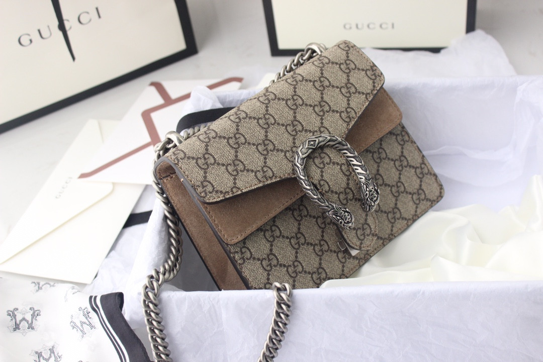 Gvc*1 DIONYSUS GG Svp*me MINI BAG 8"Wx5"Hx2.3"D