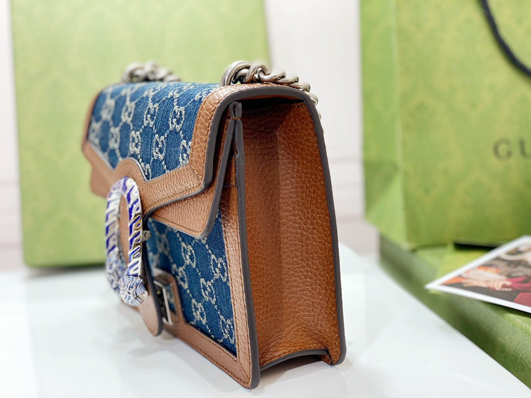 Gvc*1 DIONYSUS GG Svp*me MINI BAG 8"Wx5"Hx2.3"D