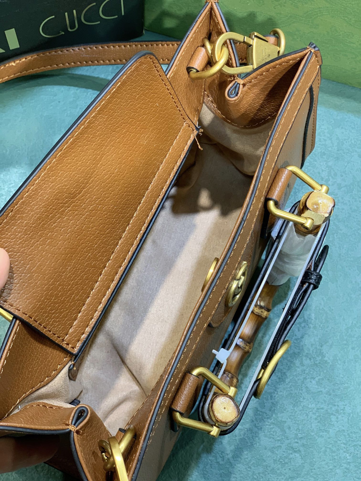 Gvc*1 DIANA SMALL SHOULDER BAG Brown 25W x 16H x 9D CM