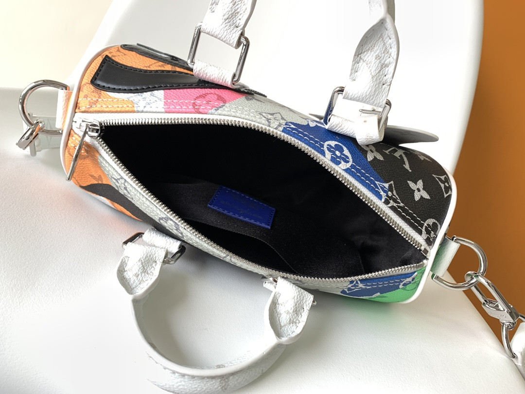 L0vis Vvtt0n Keepall Bandoulière 25 M46678 9.8 x 5.9 x 4.3 inches