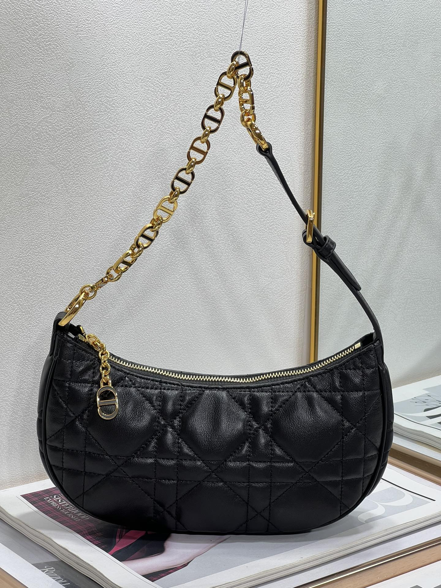 D10r CD Lounge bag black 26 x 15x 5.5 cm