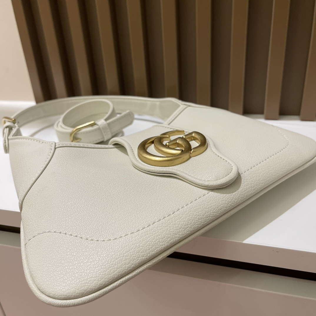Gvc*1 APHRODITE SHOULDER BAG WHITE 27 X 13.5 X 2 cm