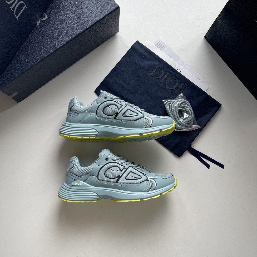 UA D10r B30 Sneaker Blue Mesh and Technical Fabric