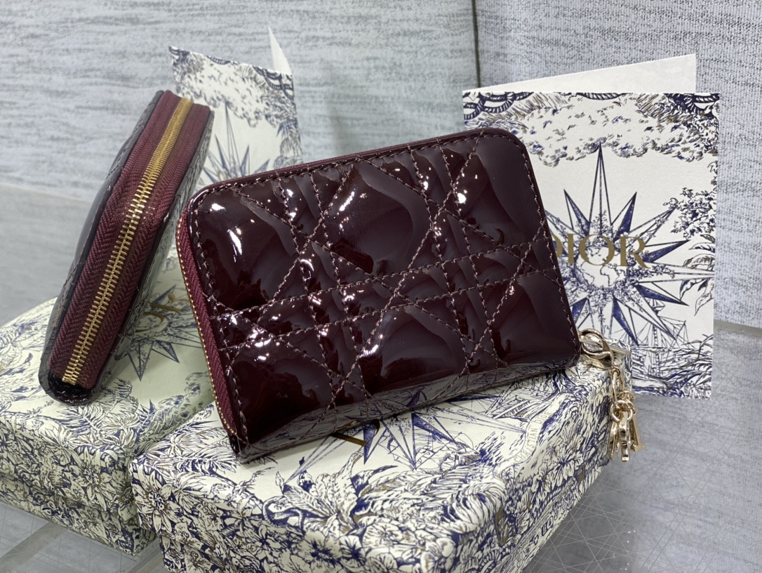 Lady D10r Voyageur Small Coin Purse CARD HOLDER