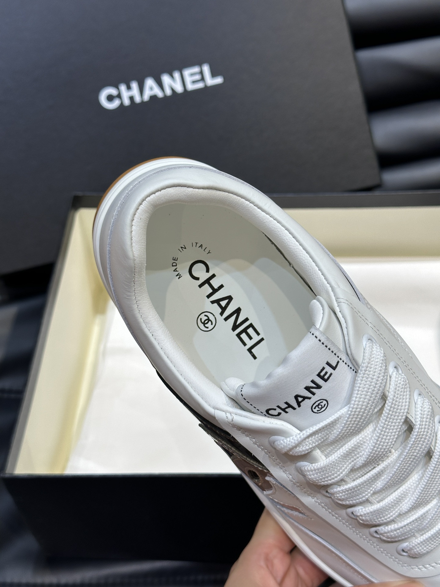 UA Ch**el SNEAKER Calfskin