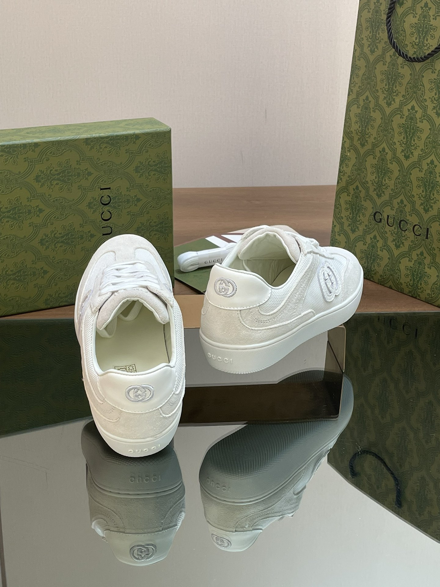 UA Gvc*1 INTERLOCKING G SNEAKER  White