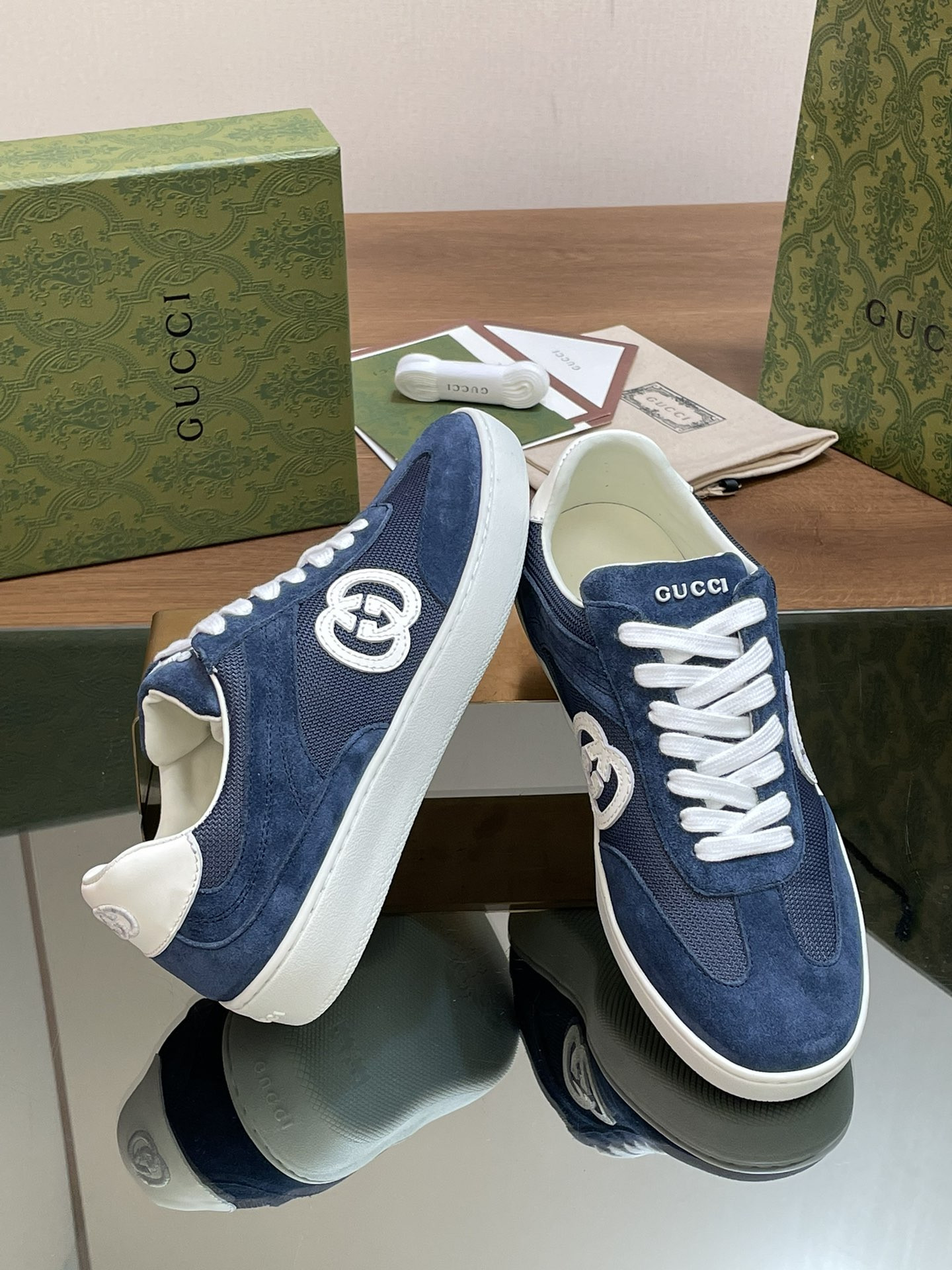 UA Gvc*1 INTERLOCKING G SNEAKER Blue