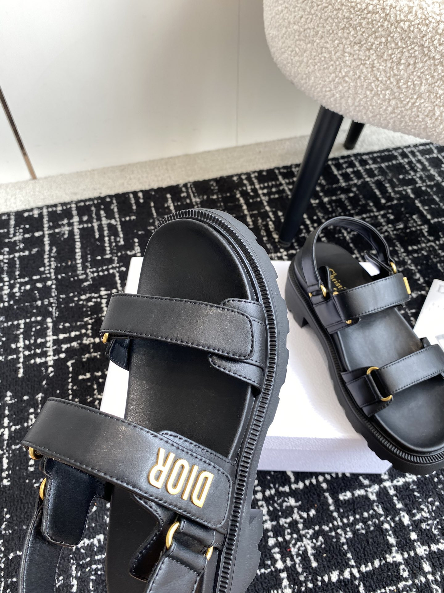 UA D10ract Platform Sandal Black