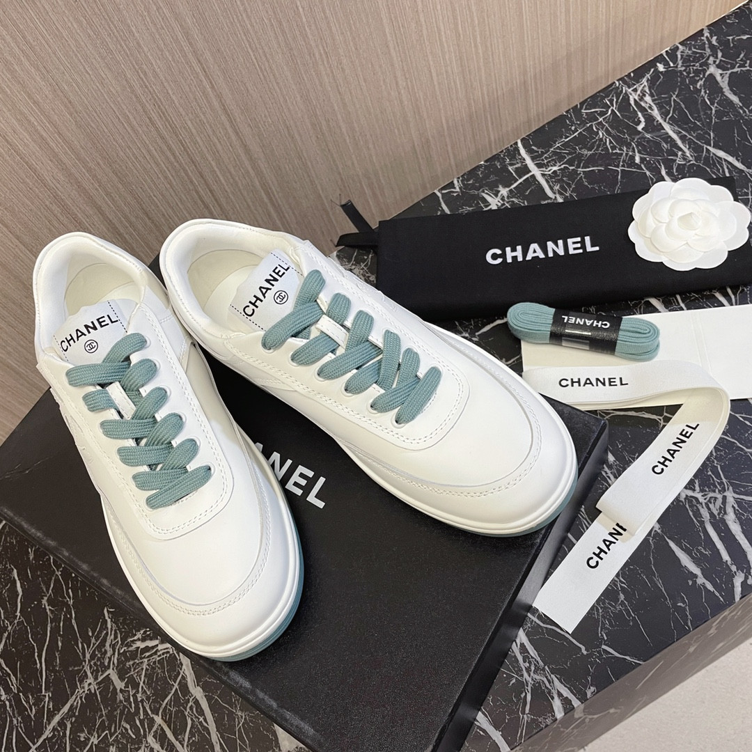 UA Ch**el SNEAKERS calfskin