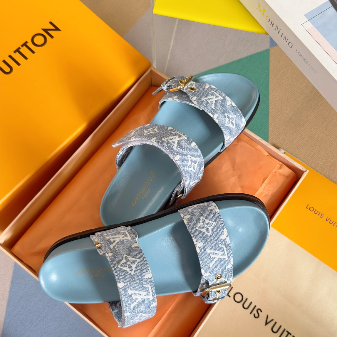 LV Bom Dia Flat Comfort Mule
