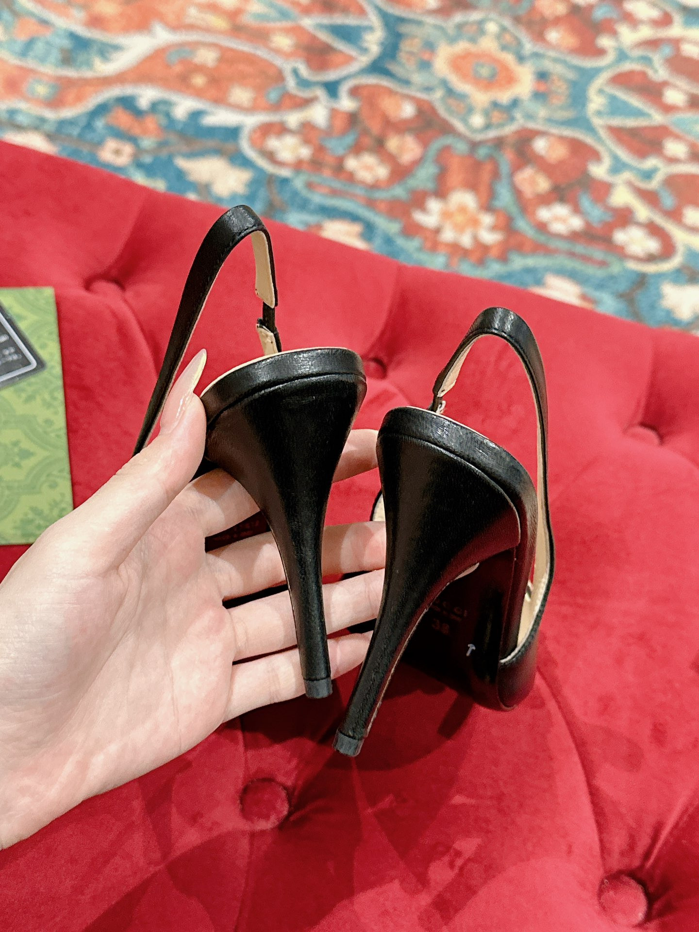 UA Gvc*1 HORSEBIT SLINGBACK PUMP HIGH HEEL