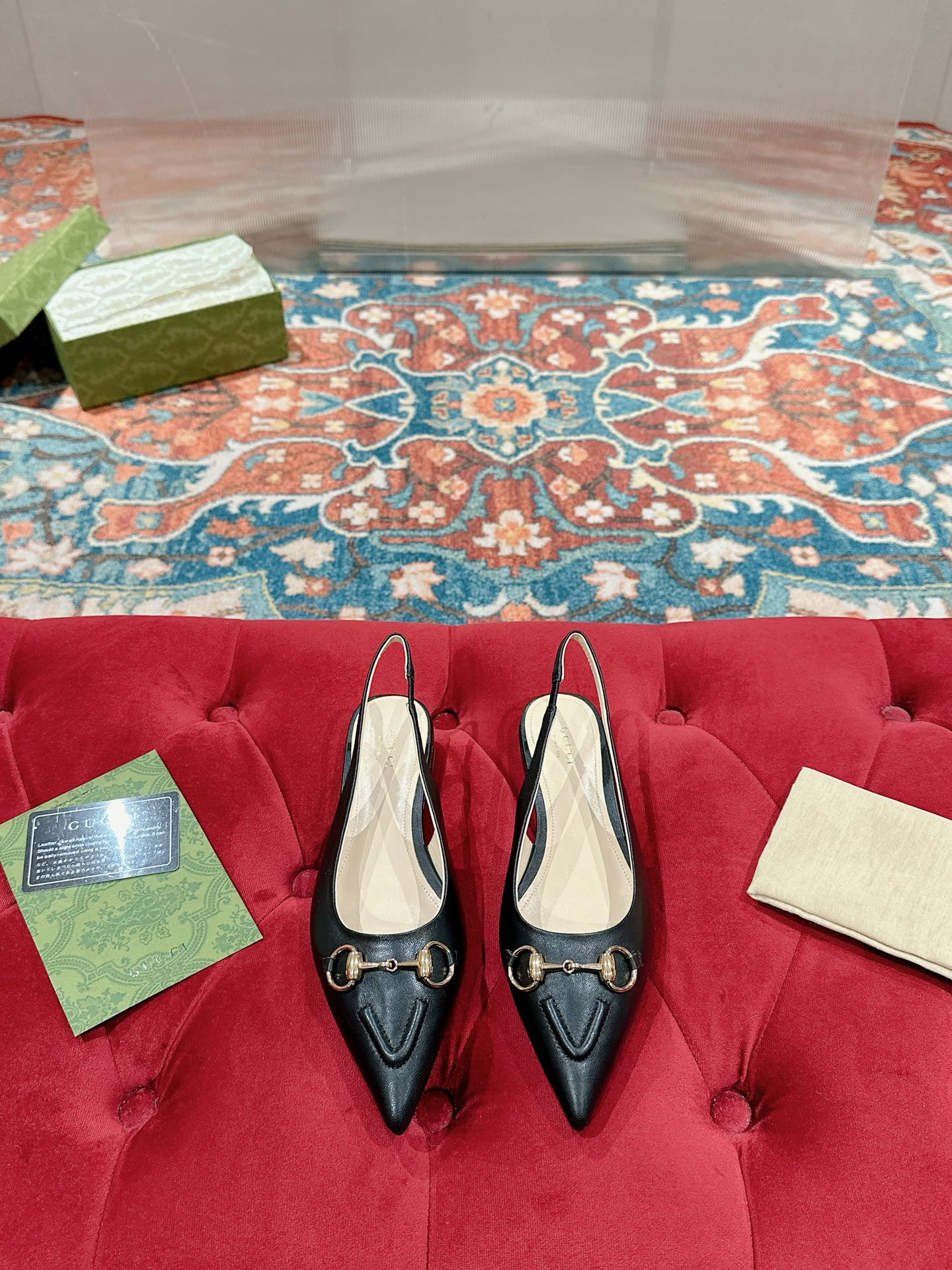 UA Gvc*1 HORSEBIT SLINGBACK FLAT