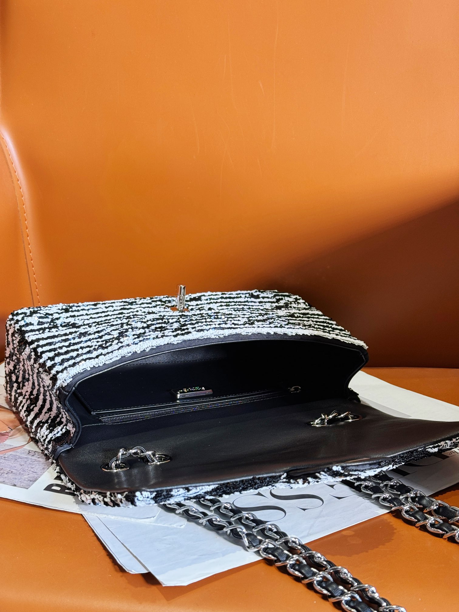 Ch**el Classic Flap Bag 15.5×25.5×6.5cm