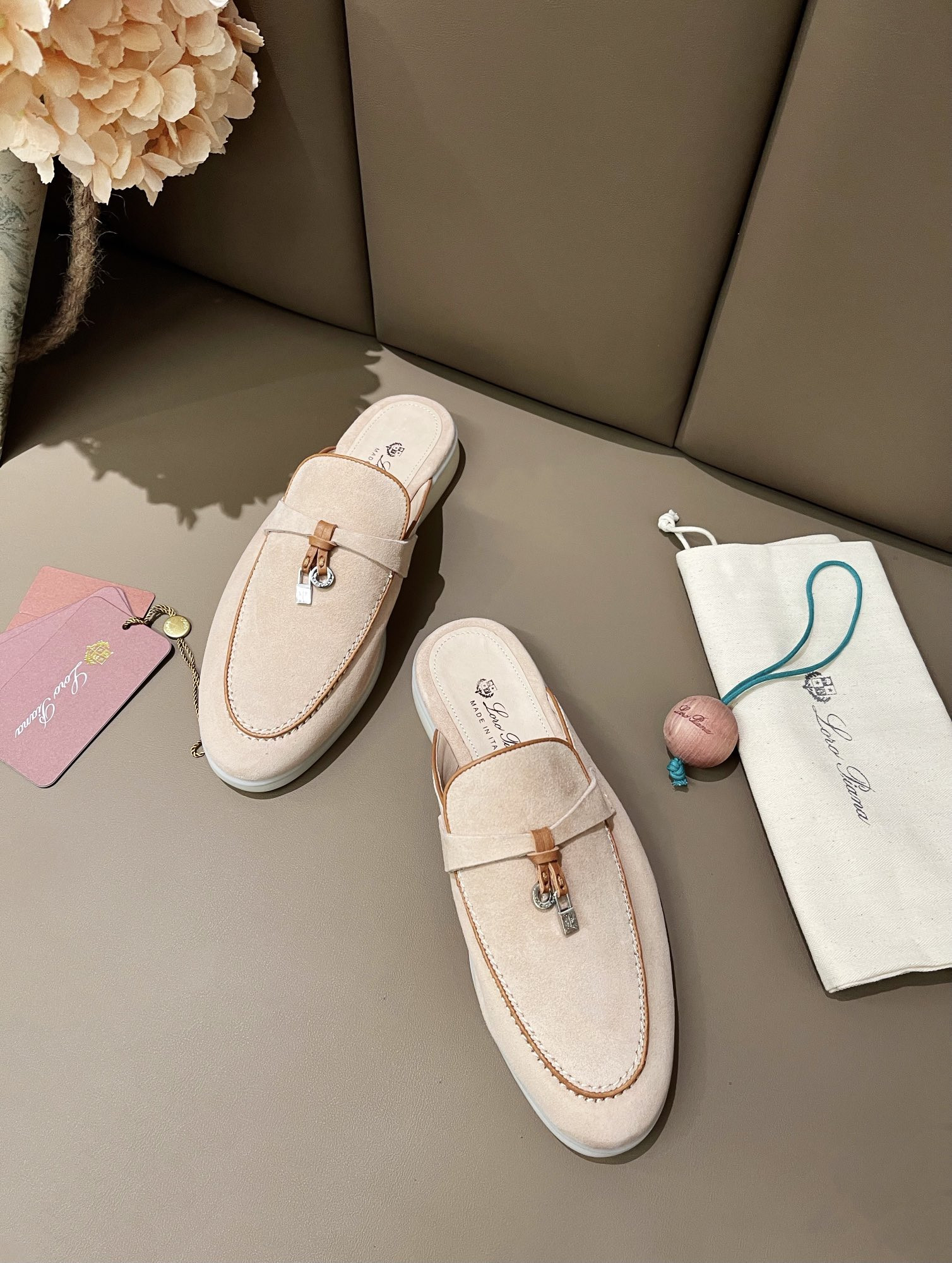 UA L0r0 P1ana Babouche Charms Walk Loafers