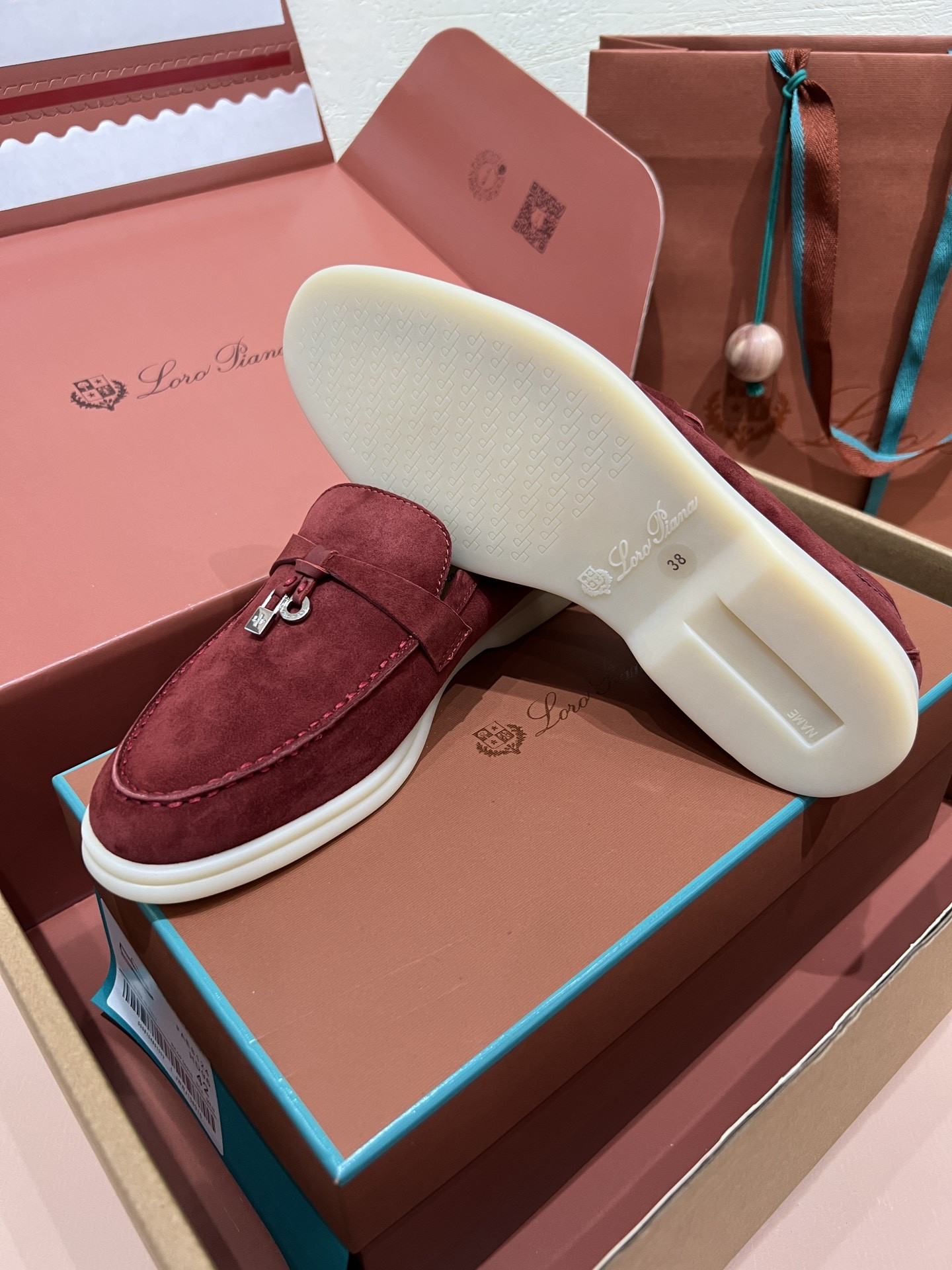 UA L0r0 P1ana Summer Charms Walk Loafers