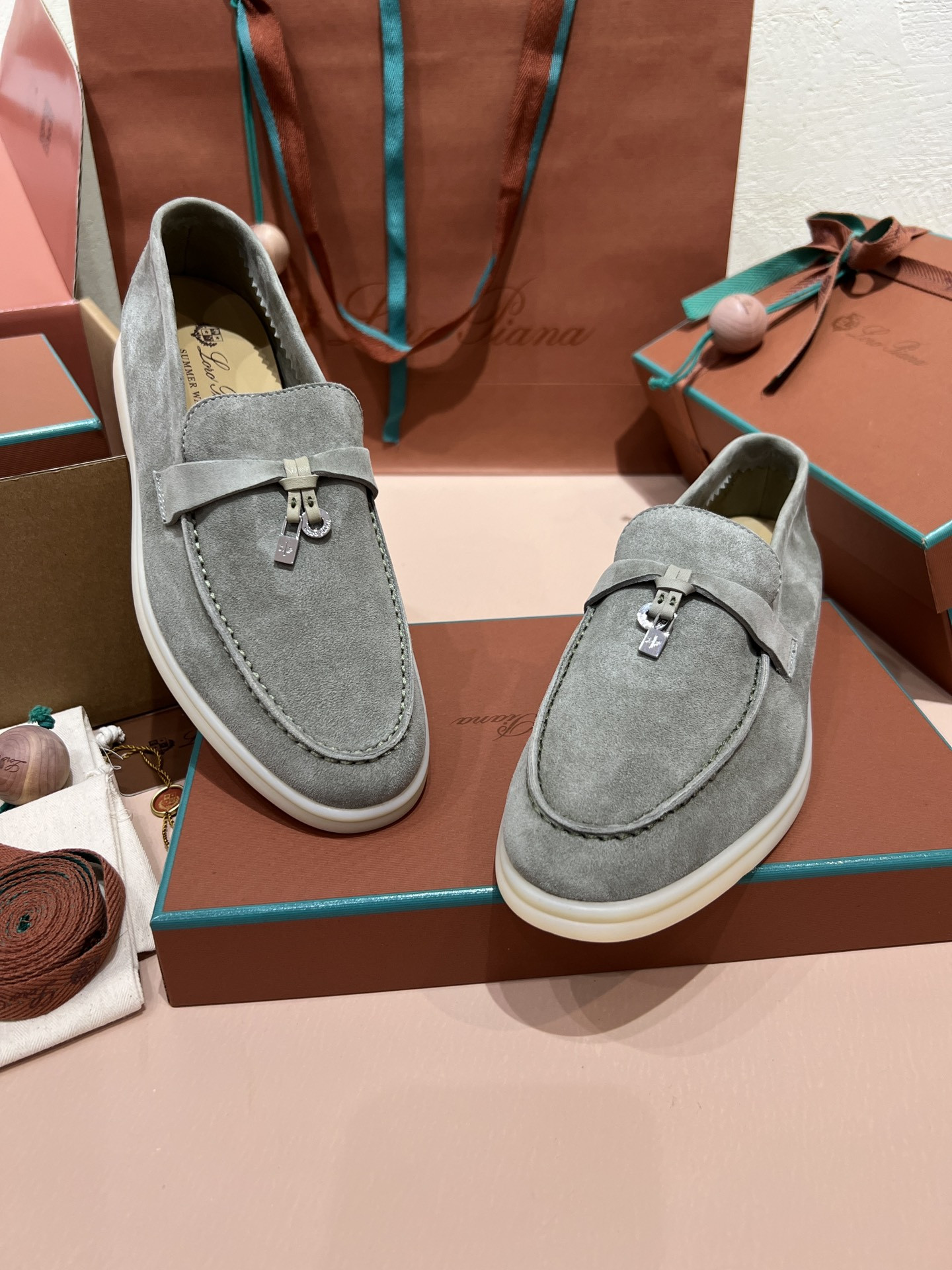 UA L0r0 P1ana Summer Charms Walk Loafers