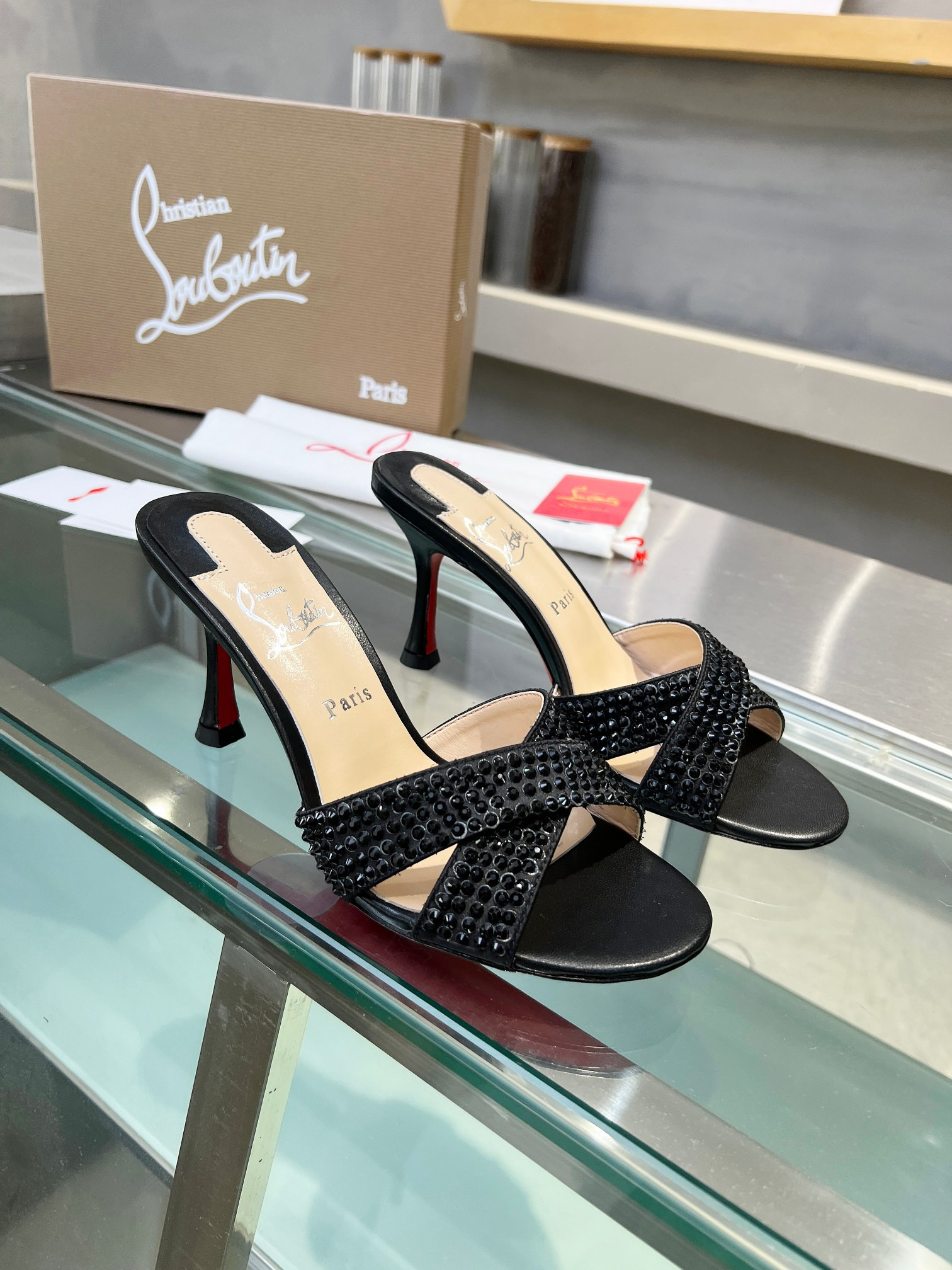 ua chr1st1an louboutin cl red-botT0m shoes