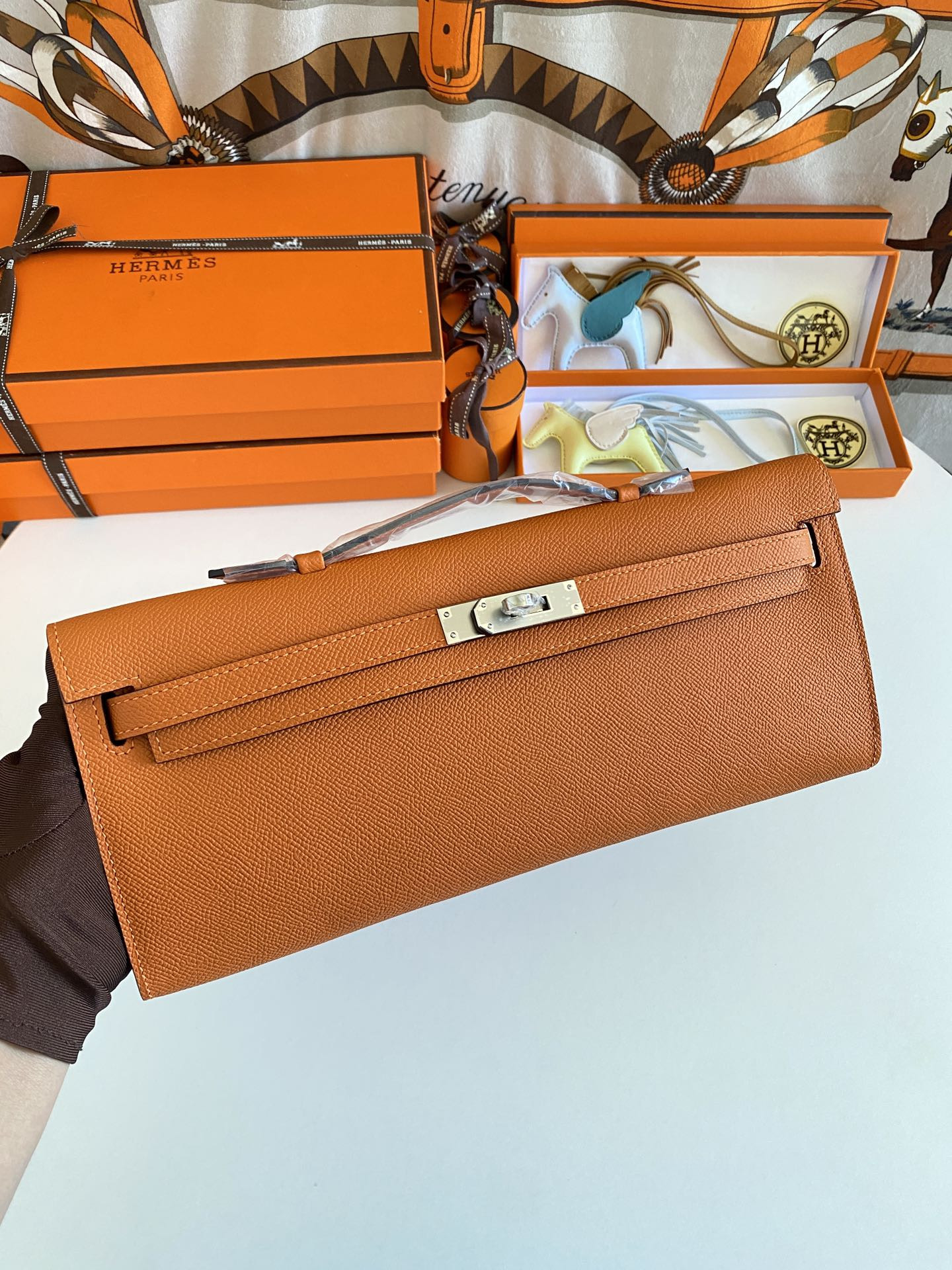 H**me5 Kelly Cut 31cm Epsom Leather