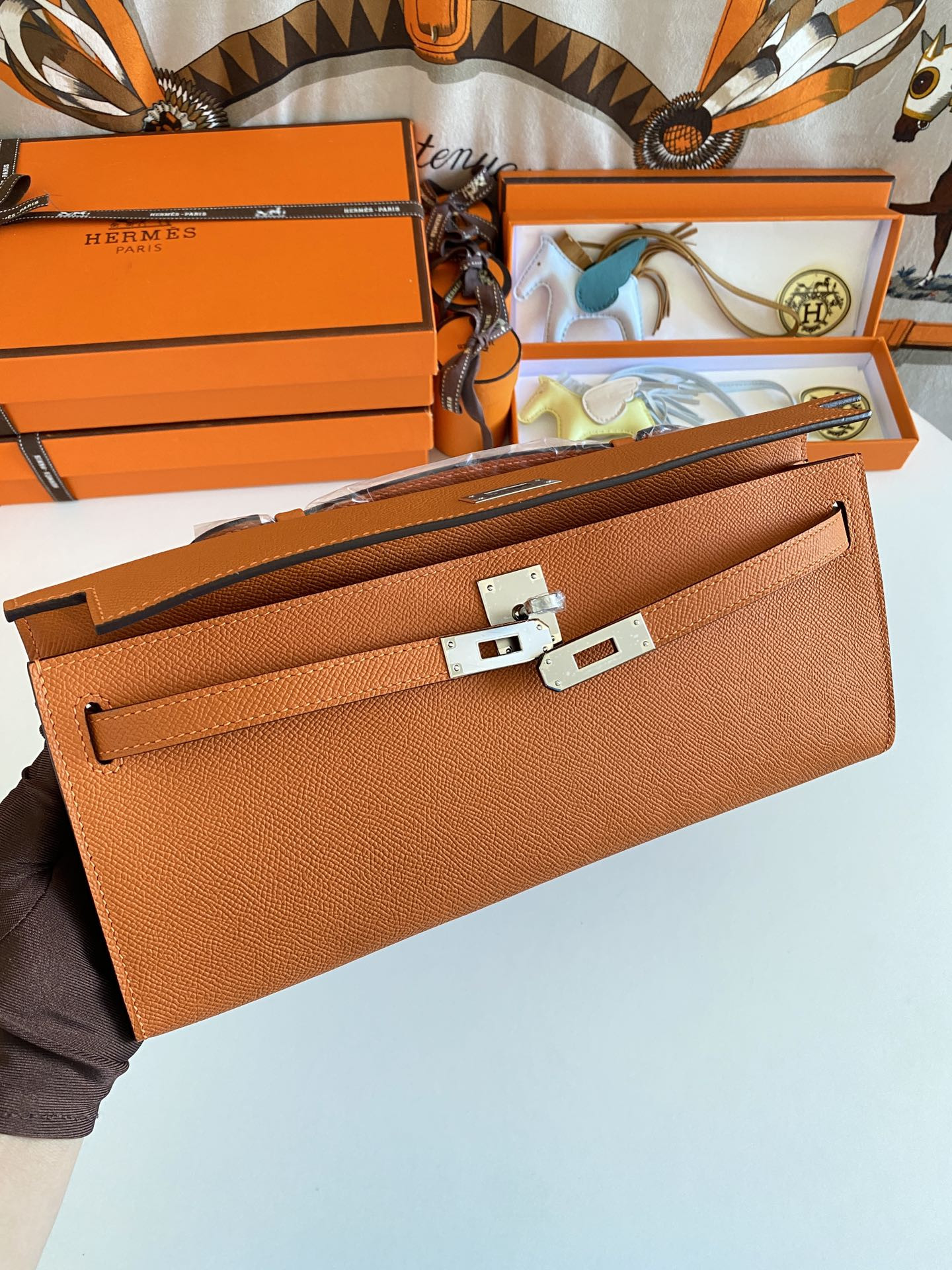 H**me5 Kelly Cut 31cm Epsom Leather
