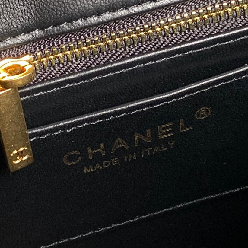 Ch**el 24K Handbag 16×21×7cm