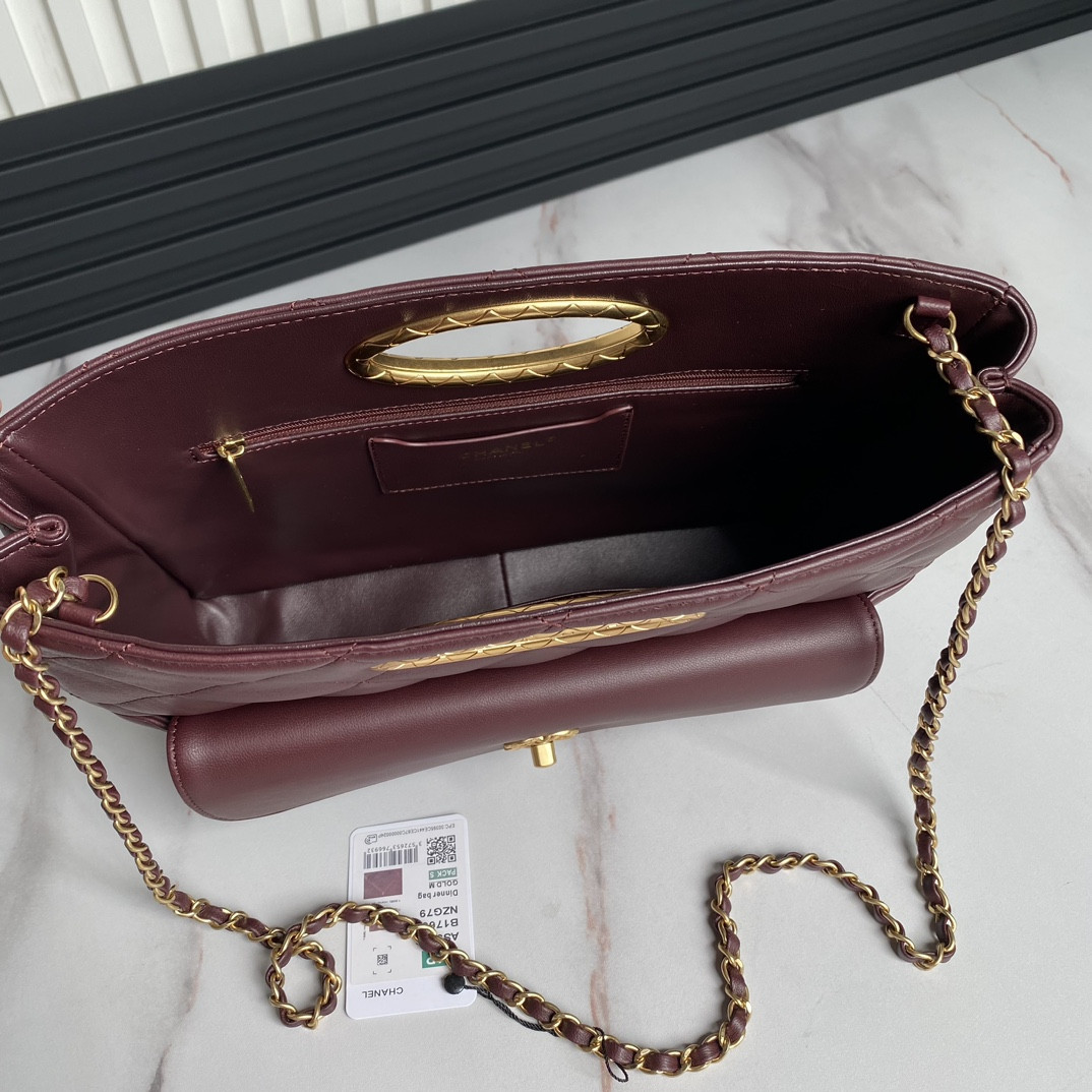 Ch**el 24B Evening Bag 24×34×8cm