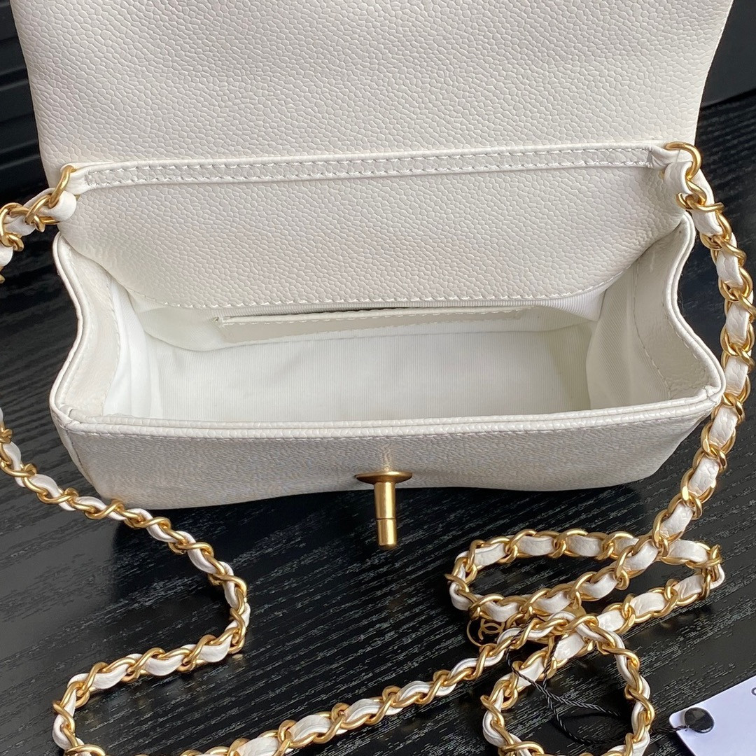 Ch**el MINI FLAP BAG 13×17.5×6cm