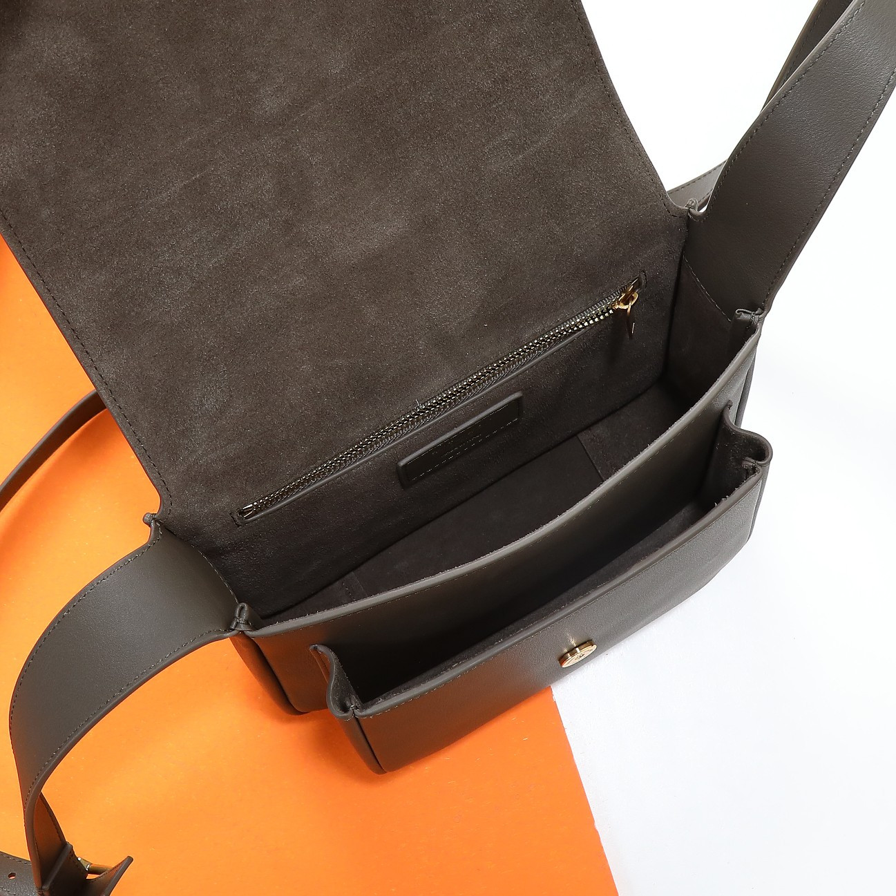 Y51 niki satchel in leather 21.5x16x9cm