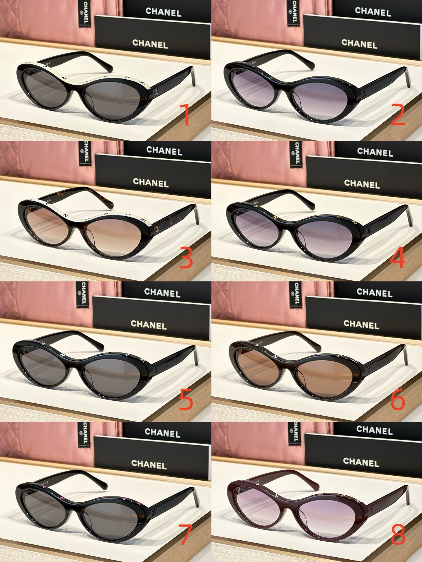 Ch**el Glasses CH5416 57-18-145