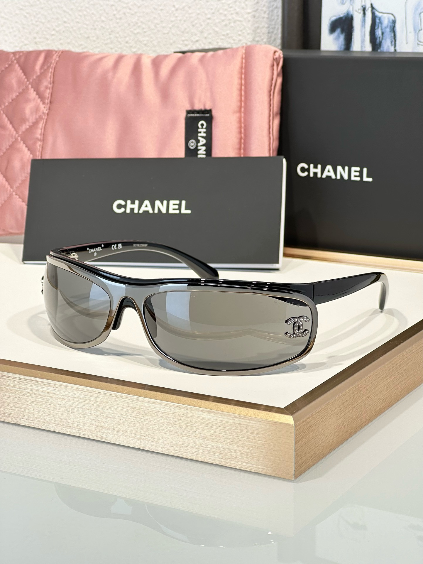Ch**el Glasses coco neige 71557