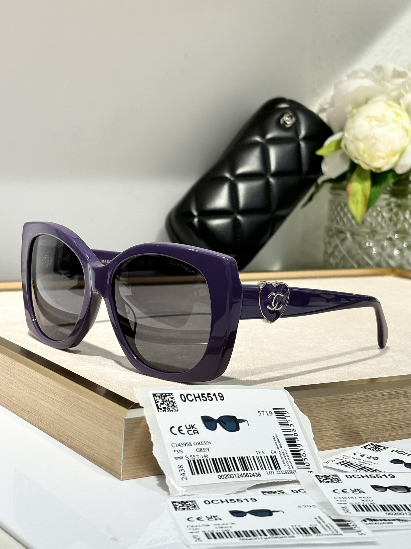 Ch**el Glasses 5519 55-17-140