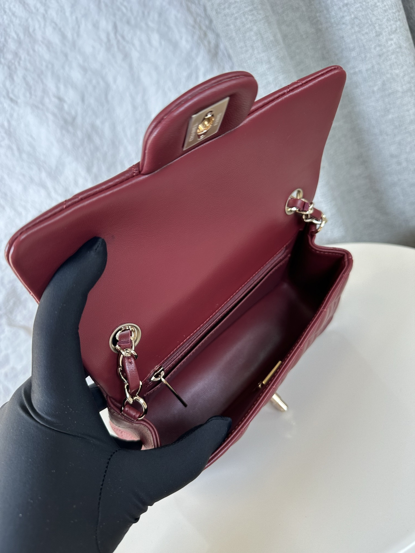 Ch**el Mini Flap Bag 20x12x6cm