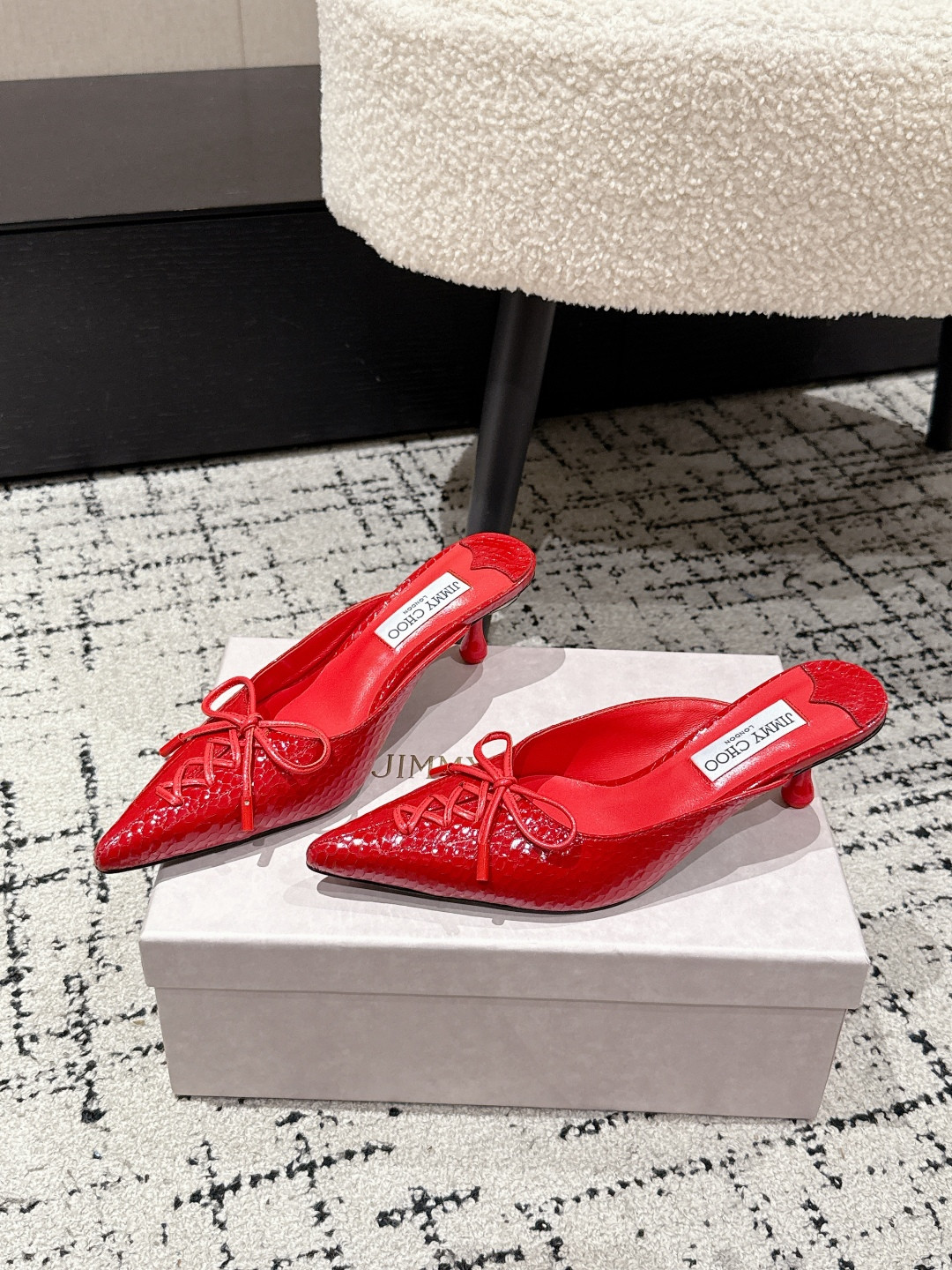 UA J1m*y Ch00 Scarlett Mule 5cm