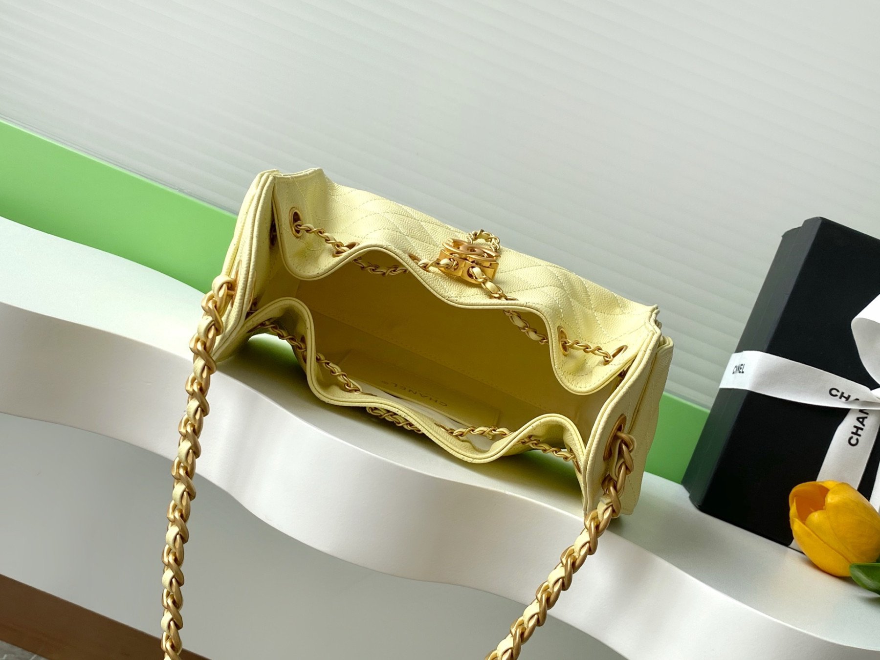 Ch**el 25C Bucket Bag 20x22x12.5cm