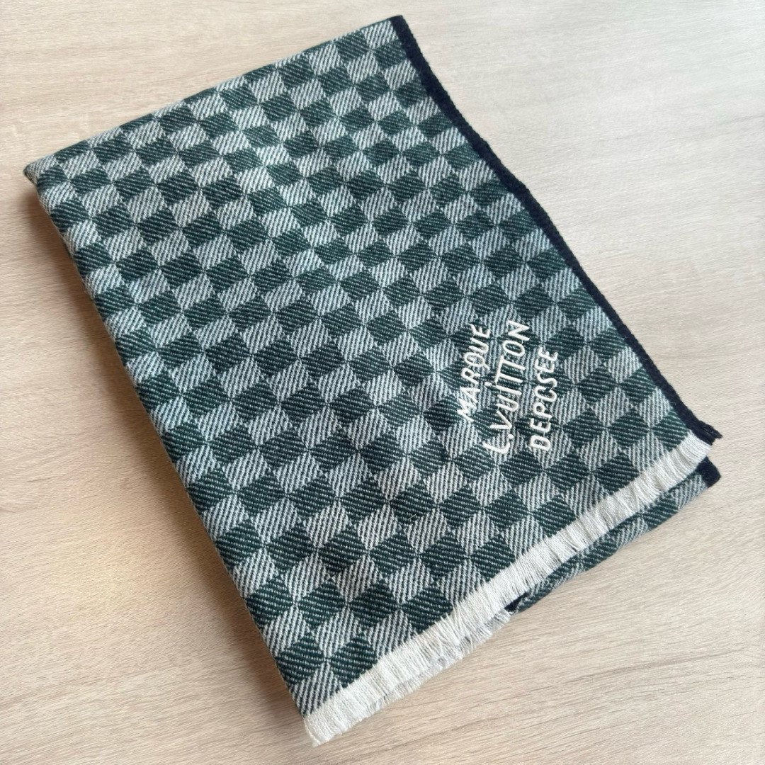 L0vis Vvtt0n Check scarf 45x190cm