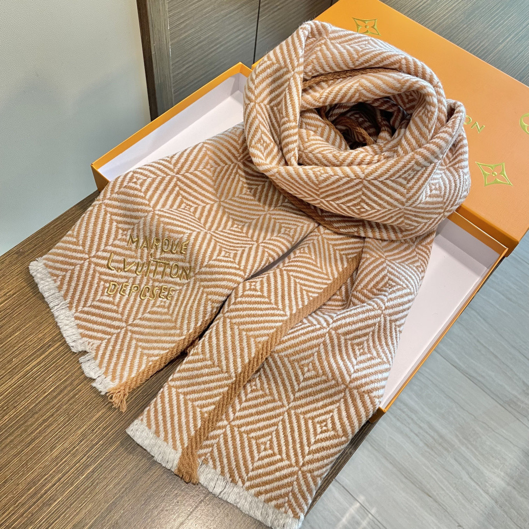 L0vis Vvtt0n scarf 35x200cm 100% cashmere