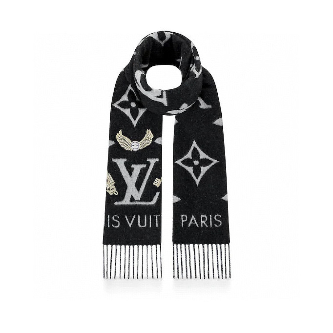 L0vis Vvtt0n Wild Reykjavik scarf 45x170cm 100% cashmere