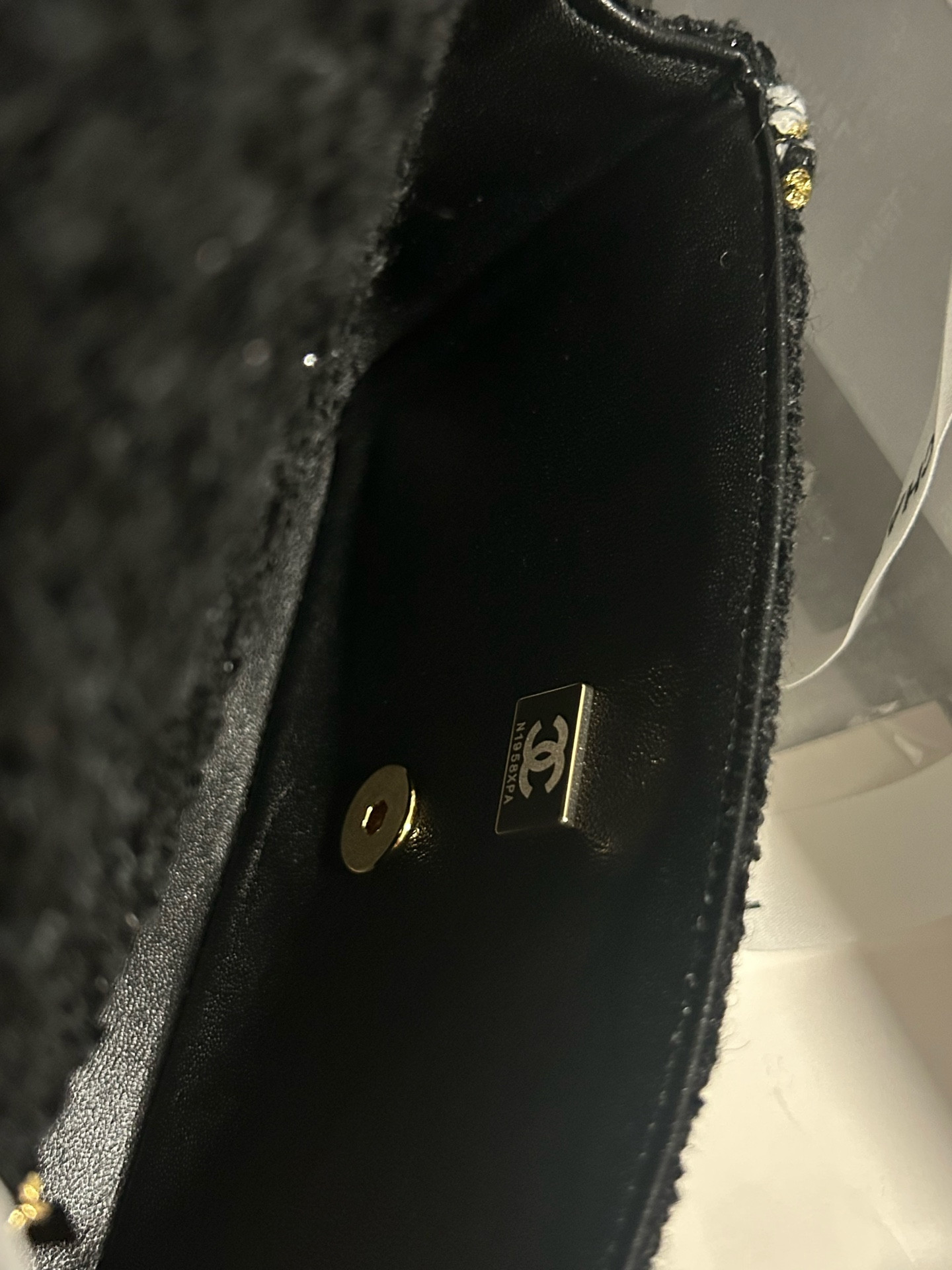 Ch**el Mini Classic Handbag A69900 12x20x6cm