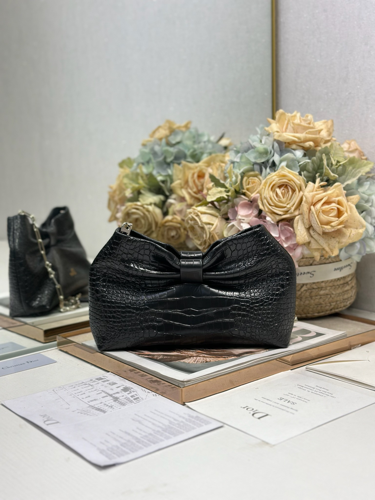 D10r Small Bow Bag 26x16x10cm