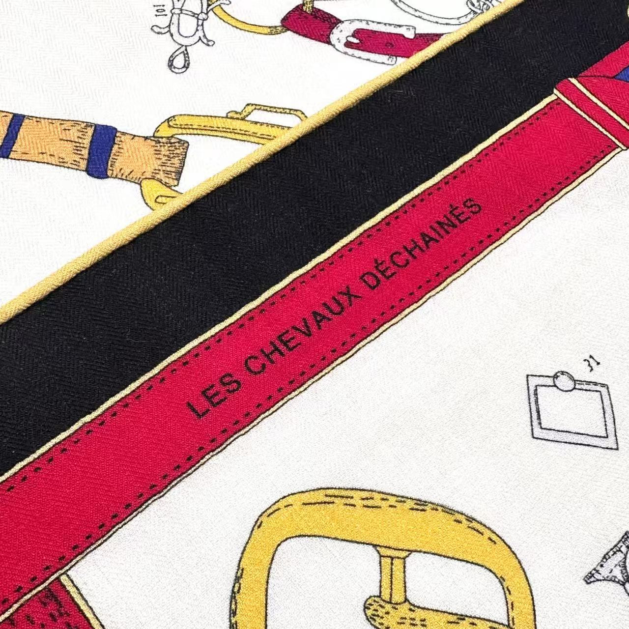 H**me5 scarf 135x135cm 70% cashmere 30% silk