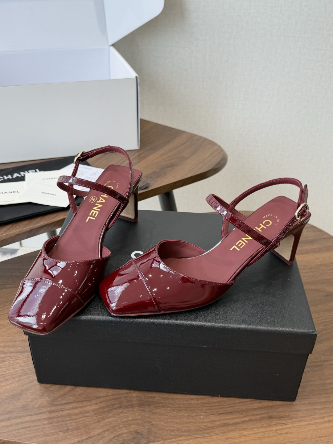 UA Ch**el Slingbacks 6cm Heel
